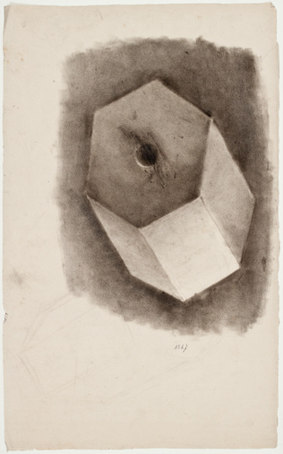 Gustave Eiffel - Etude de colonne tronquée hexagonale