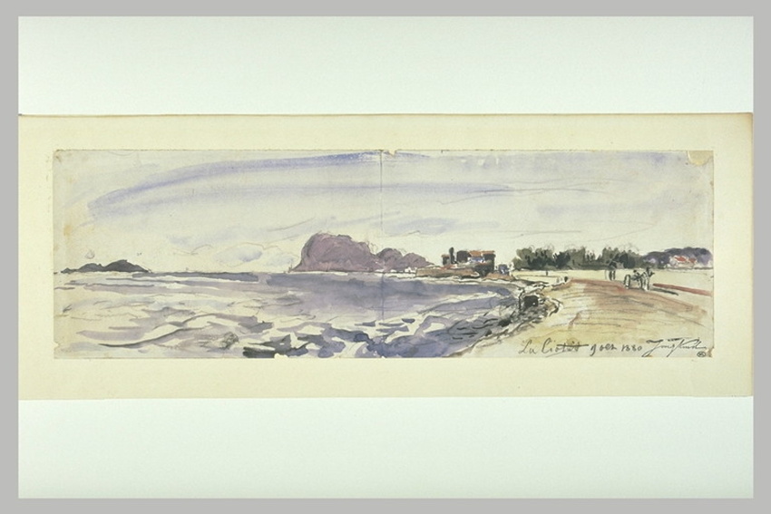 Johan Barthold Jongkind - Vue de la Ciotat