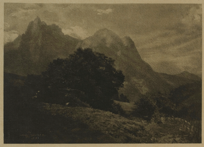 Hans Watzek - Moutain Landscape