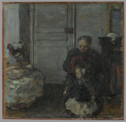 Pierre Bonnard - Intérieur, femme et enfants