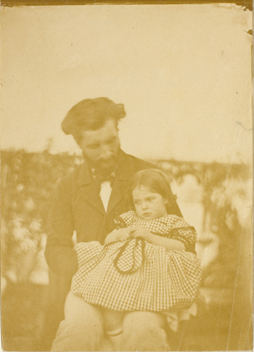 Charles Delahaye - Eugène et Valentine Delahaye, frère et jeune soeur de Charles...
