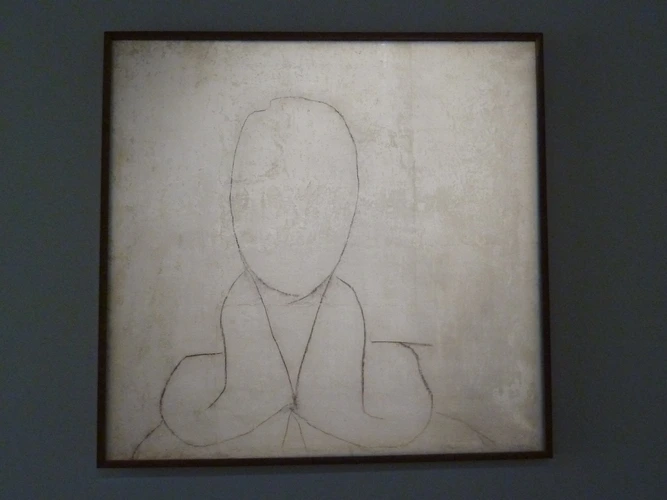 Henri Matisse - Tête de saint Dominique, au trait, de face