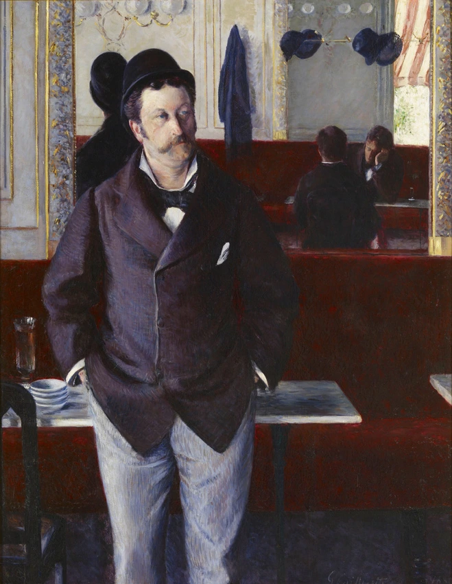 Gustave Caillebotte - Au café