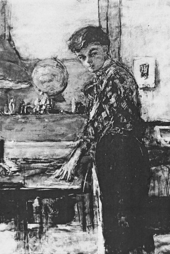 Edouard Vuillard - La Chemise écossaise