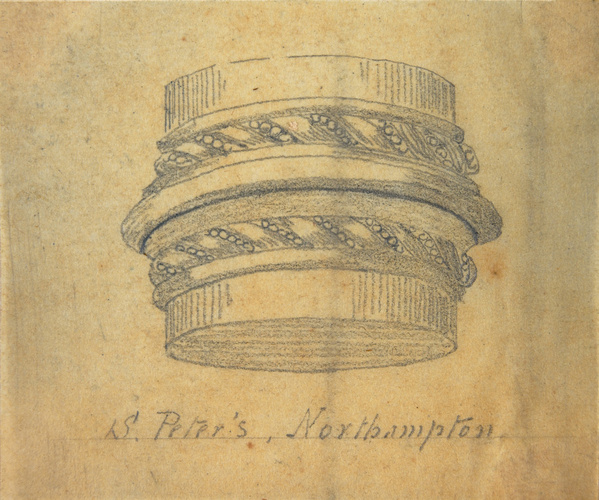 Victor Ruprich-Robert - Décor d'une bague de colonne à Northampton