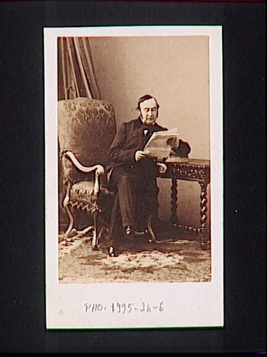 André Adolphe Eugène Disdéri - Portrait carte-de-visite du Marquis de Chasseloup...