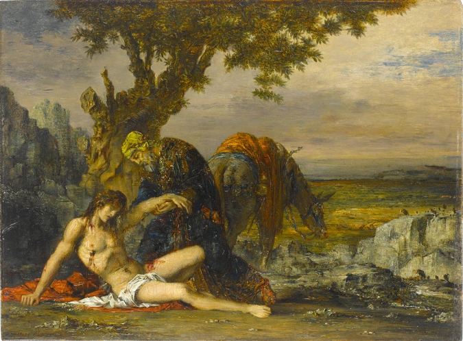 Gustave Moreau - Le Bon Samaritain