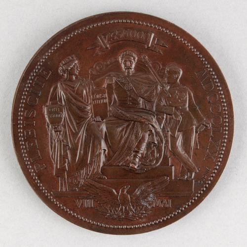 MEDAILLES D'HONNEUR Argent Napoléon III Actes de Courage Dévouement