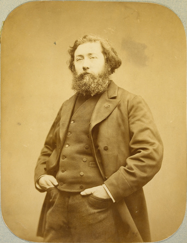 Etienne Carjat - Portrait d'Antoine Vollon