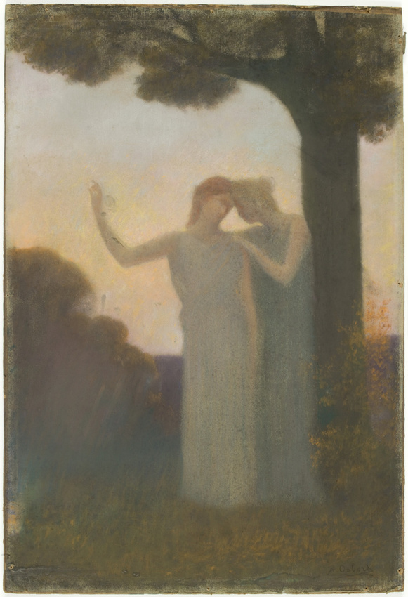Alphonse Osbert - Au bord de la mer