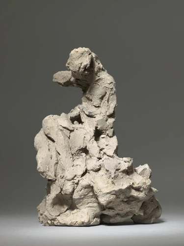 Jean-Baptiste Carpeaux - Femme assise sur un rocher