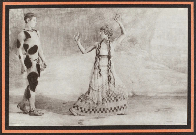 Adolphe Meyer - Nijinsky et une danseuse