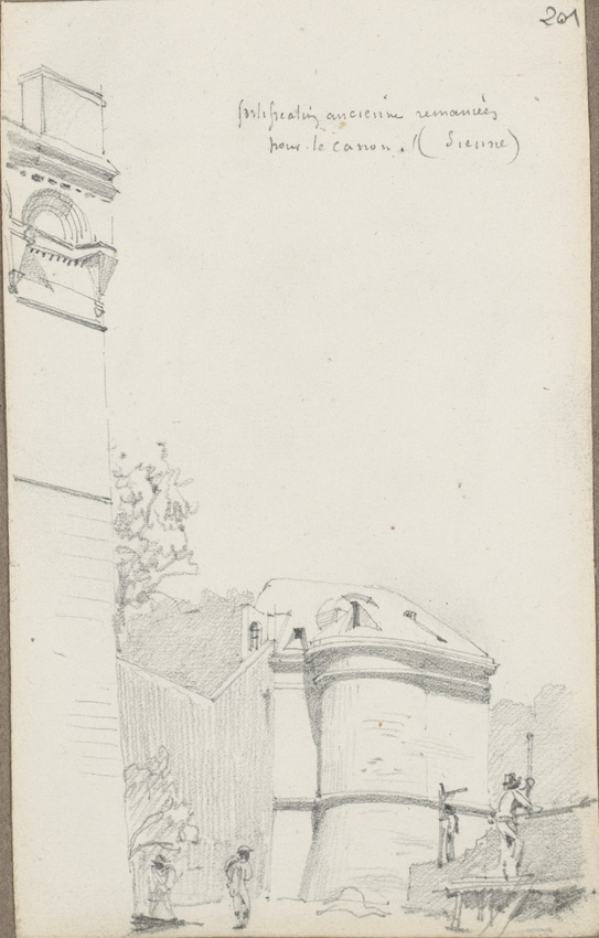 Louis Boitte - Sienne, fortifications