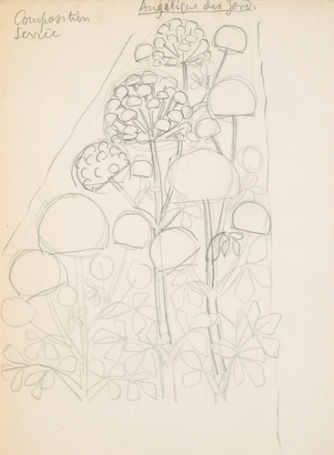 Eugène Grasset - Angélique des jardins géométrisée
