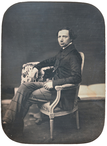 Maria  Chambefort - Portrait d'homme, Marcigny