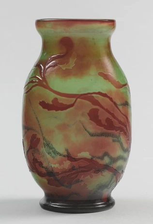 Emile Gallé - Vase à décor d'algues