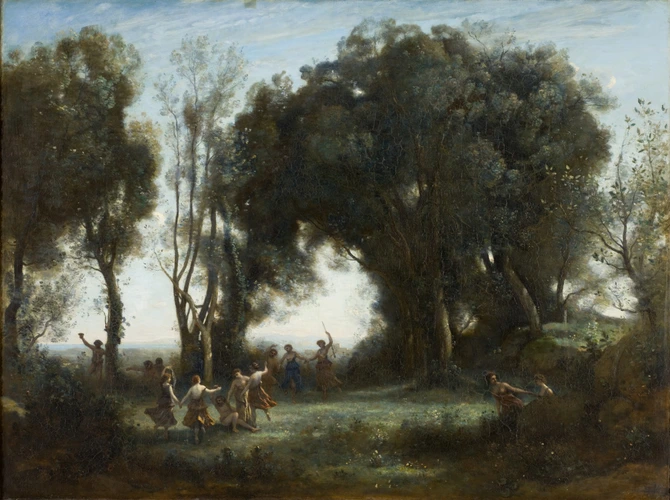 Camille Corot - Une matinée, la danse des nymphes