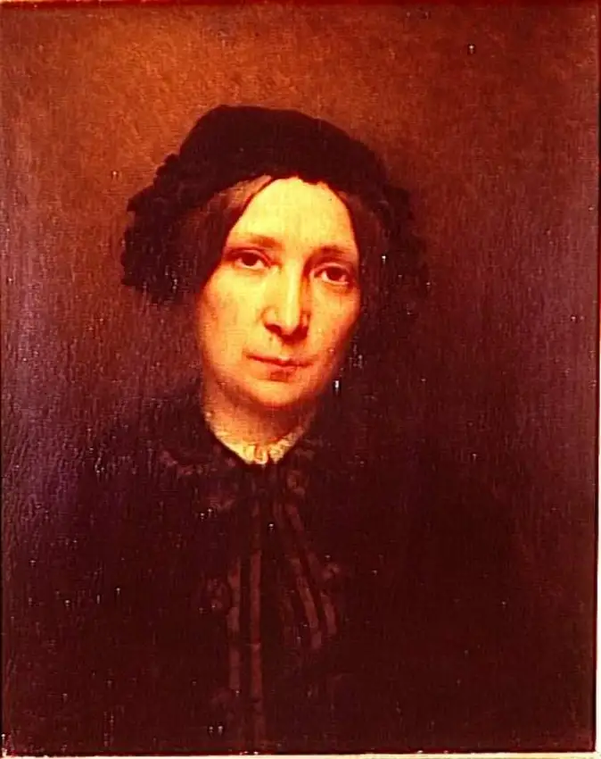 Portrait de Madame Hébert, mère de l'artiste - Ernest Hébert
