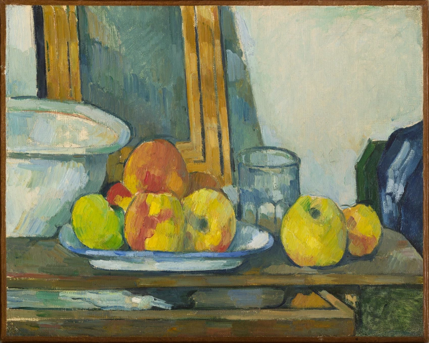 Paul Cézanne - Nature morte au tiroir ouvert
