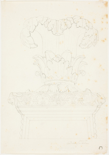 Alphonse Gosset - Rome, musée du Vatican, candélabre