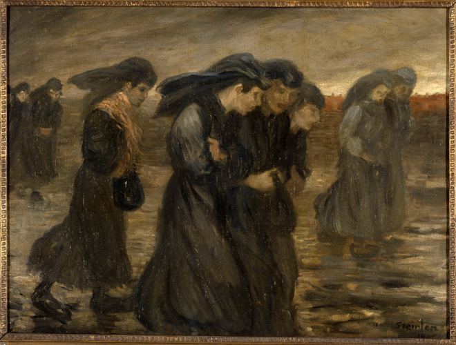 Théophile Alexandre Steinlen - Les Trieuses de charbon