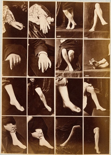Jean-Louis Igout - Jeux de mains et de pieds. Etude pour artiste