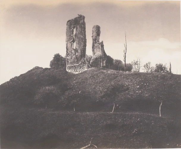 Edouard Baldus - Ruines du château de Boves