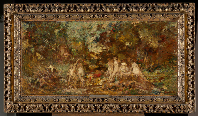 Adolphe Monticelli - Les Baigneuses