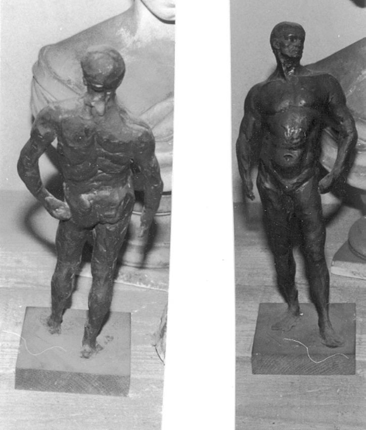 Ernest Meissonier - Figure d'homme nu