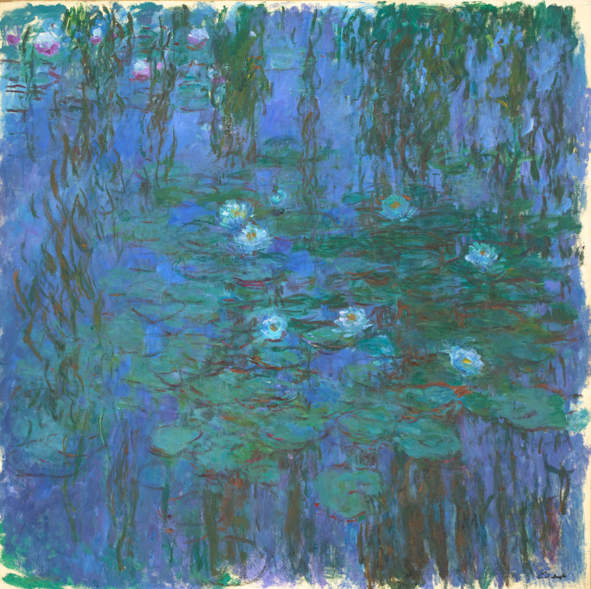Les Nymphéas de Claude Monet File:Claude Monet Nymphéas Seerosen 1915 Neue Pinakothek