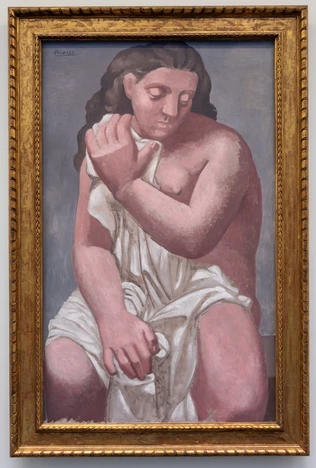 Grand nu à la draperie - Pablo Picasso