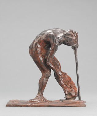 Edgar Degas - Femme se lavant la jambe gauche