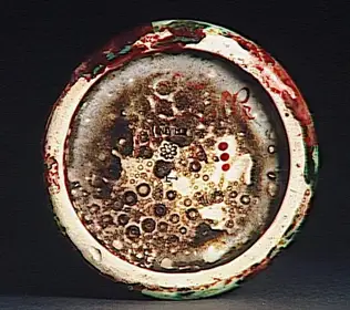 Edmond Lachenal - Vase à décor d'iris
