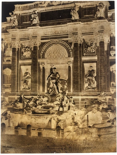 Frédéric Flachéron - Rome, la fontaine de Trevi