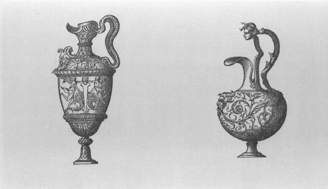 Edouard Baldus - Deux vases