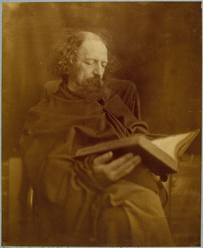 Julia Margaret Cameron - Le poète et Lord britannique Alfred Tennyson