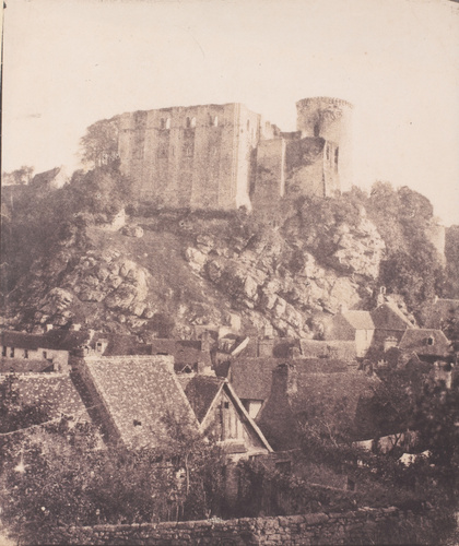 Adolphe Humbert de Molard - Le Château de Falaise, vu de la vallée