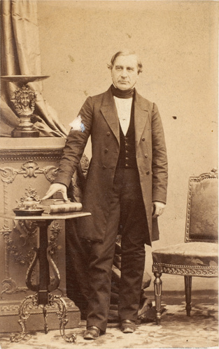 André Adolphe Eugène Disdéri - Barthélemy-St-Hilaire, 1805-1895, né et mort à Pa...