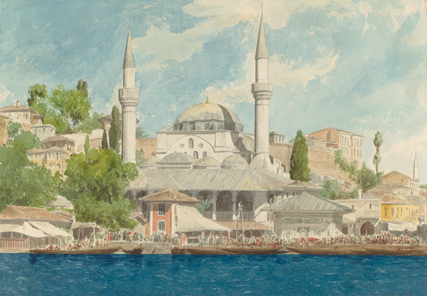 Charles Garnier - Vue d'Istanbul