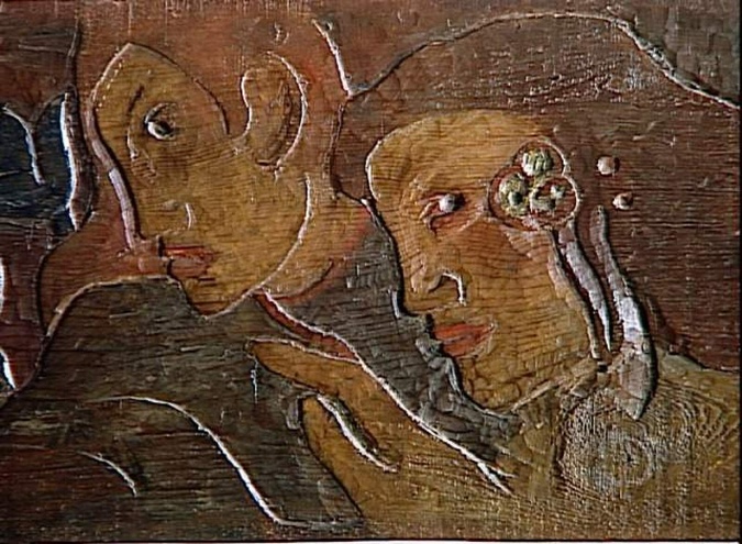 Paul Gauguin - Femme nue et arbre aux fruits rouges