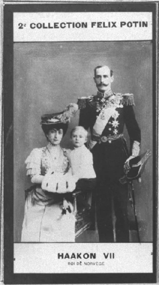 Anonyme - Haakon VII, roi de Norvège