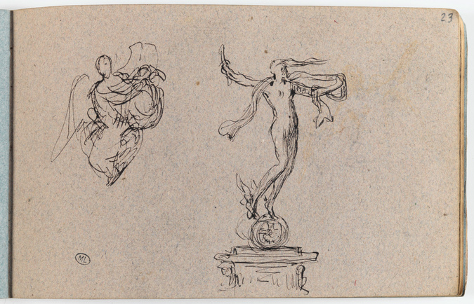 Croquis - Henri Chapu | Musée d'Orsay