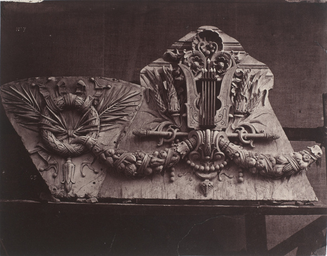 Louis-Emile Durandelle - Motifs de décoration sur les piliers du vestibule circu...