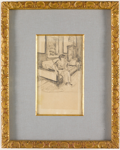 Edouard Vuillard - Etude pour le portrait de Madame Georges Bernheim