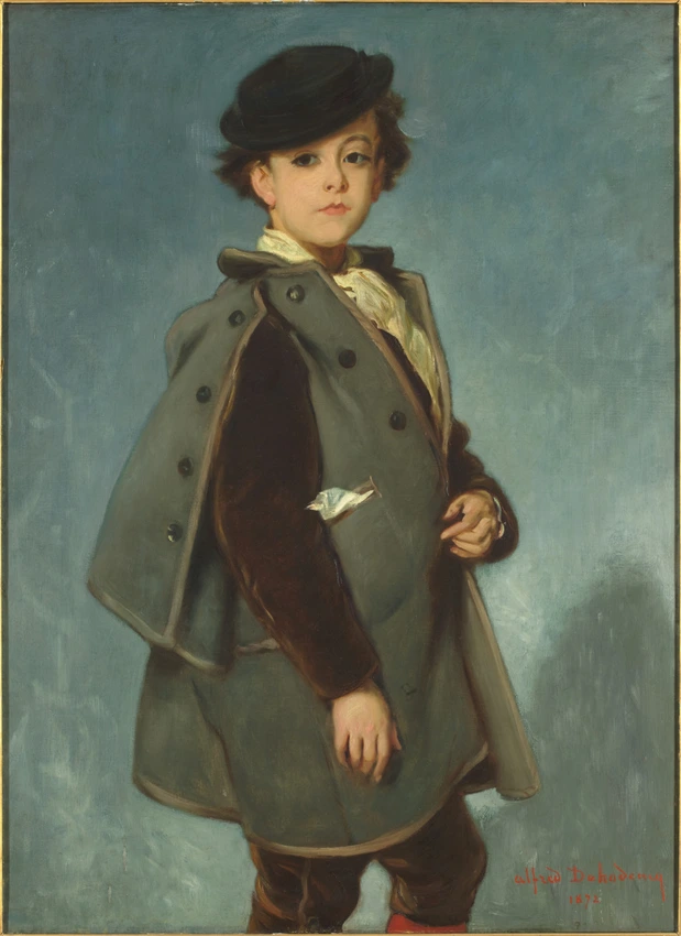 Portrait d'enfant - Alfred Dehodencq