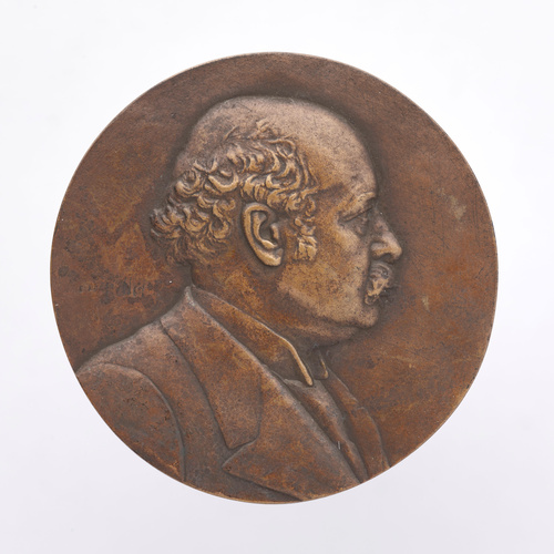 Charles Pillet - Homme de profil droit