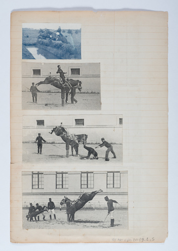 Jacques Lalaing de - Diverses tentatives de sauts d'obtacles