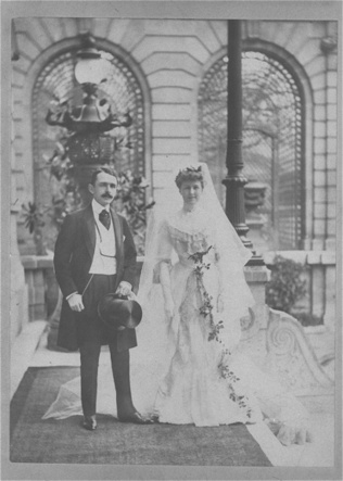 Anonyme - Le Mariage de Georges Menier et de Simone Legrand