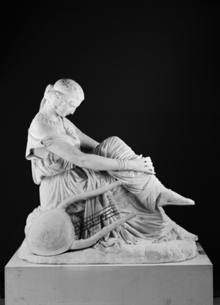 西洋美術 樹脂彫刻 ジェームズ・プラディエ SAPPHO C 4763A 西洋美術