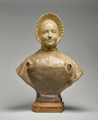Jean Carriès - La Religieuse souriante